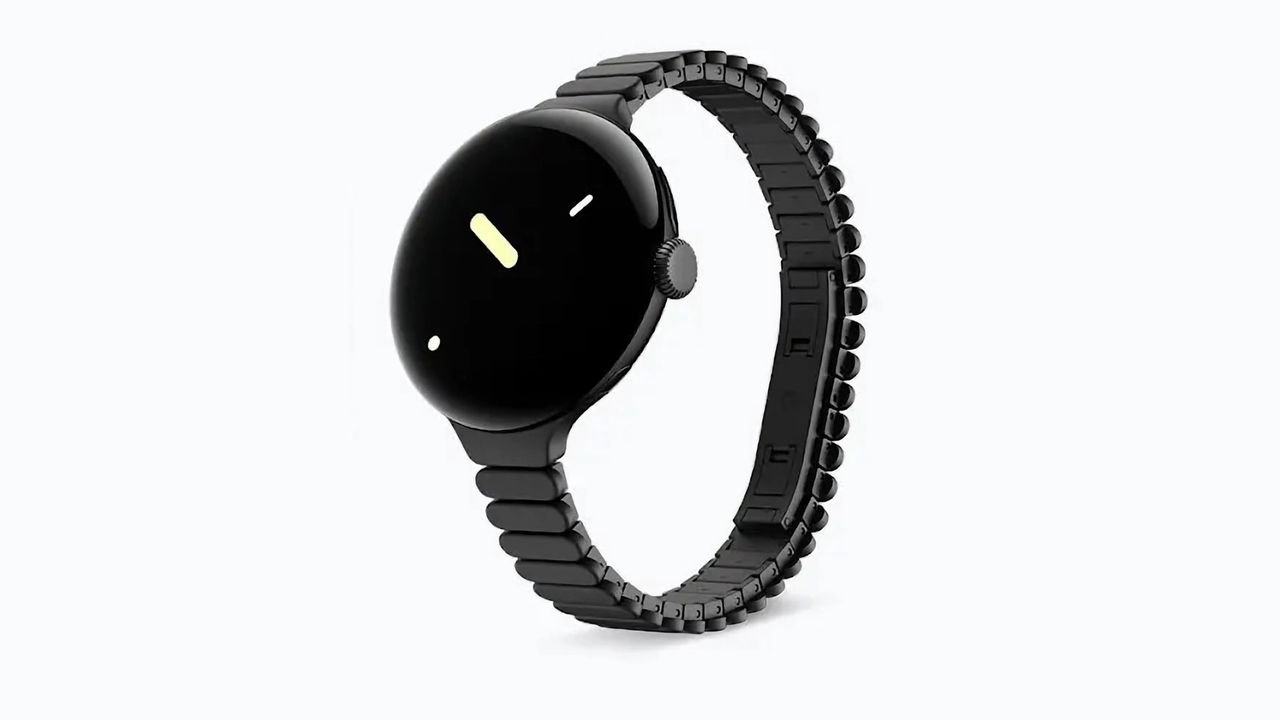 Här är metal slim band för Pixel Watch 2