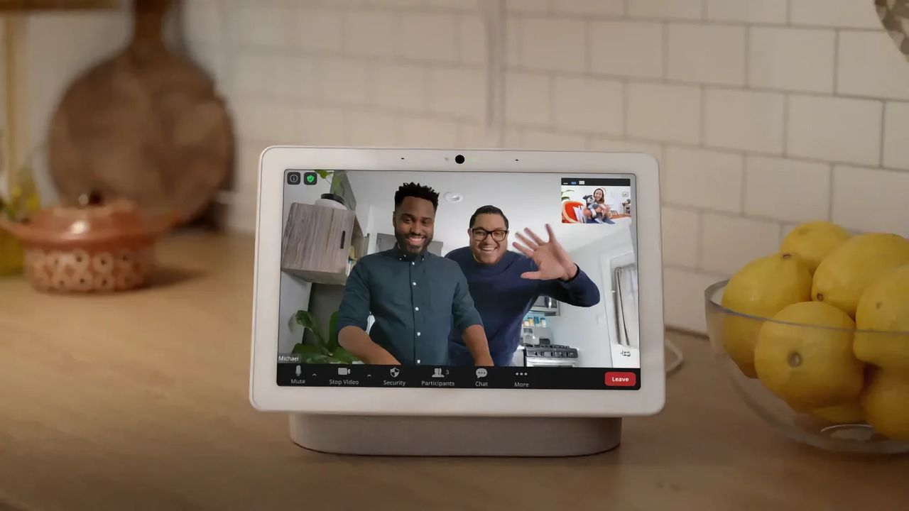 Google Meet och Zoom försvinner från Nest Hub Max