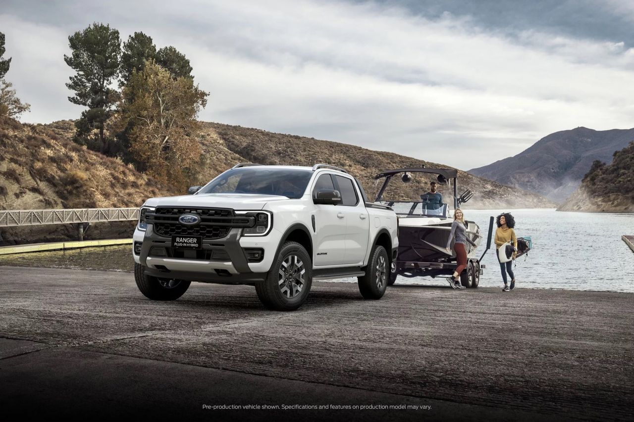 Det här är Ford Ranger som laddhybrid