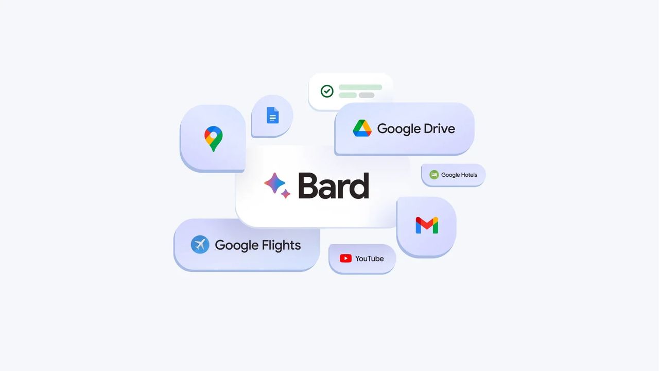 Google Bard kan nu hämta info från appar
