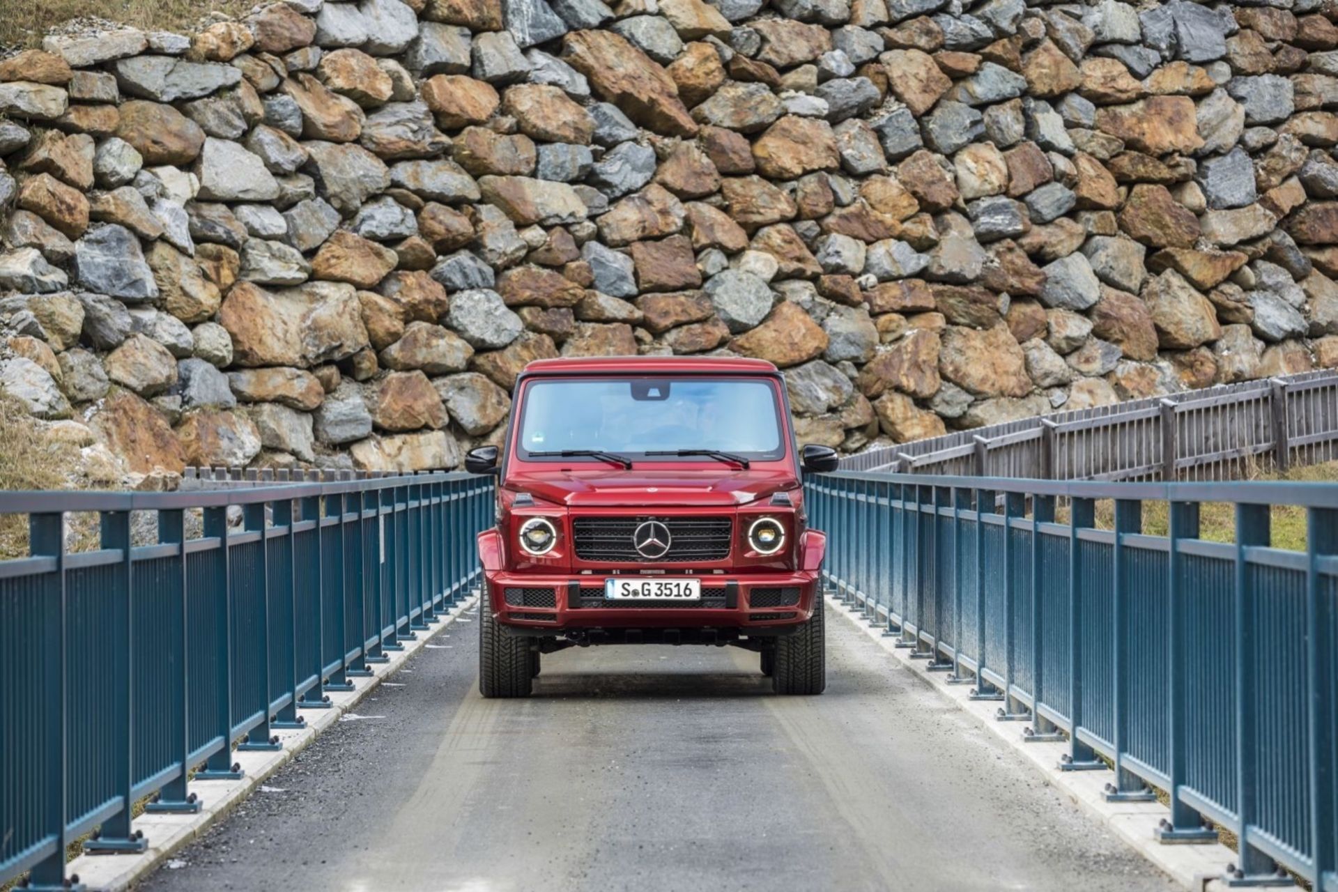 Uppdaterade Mercedes G-Klass presenteras tidigt nästa år