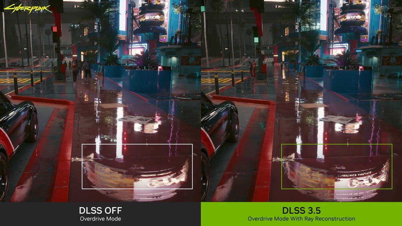 Nvidia visar upp DLSS 3.5 i Cyberpunk 2077