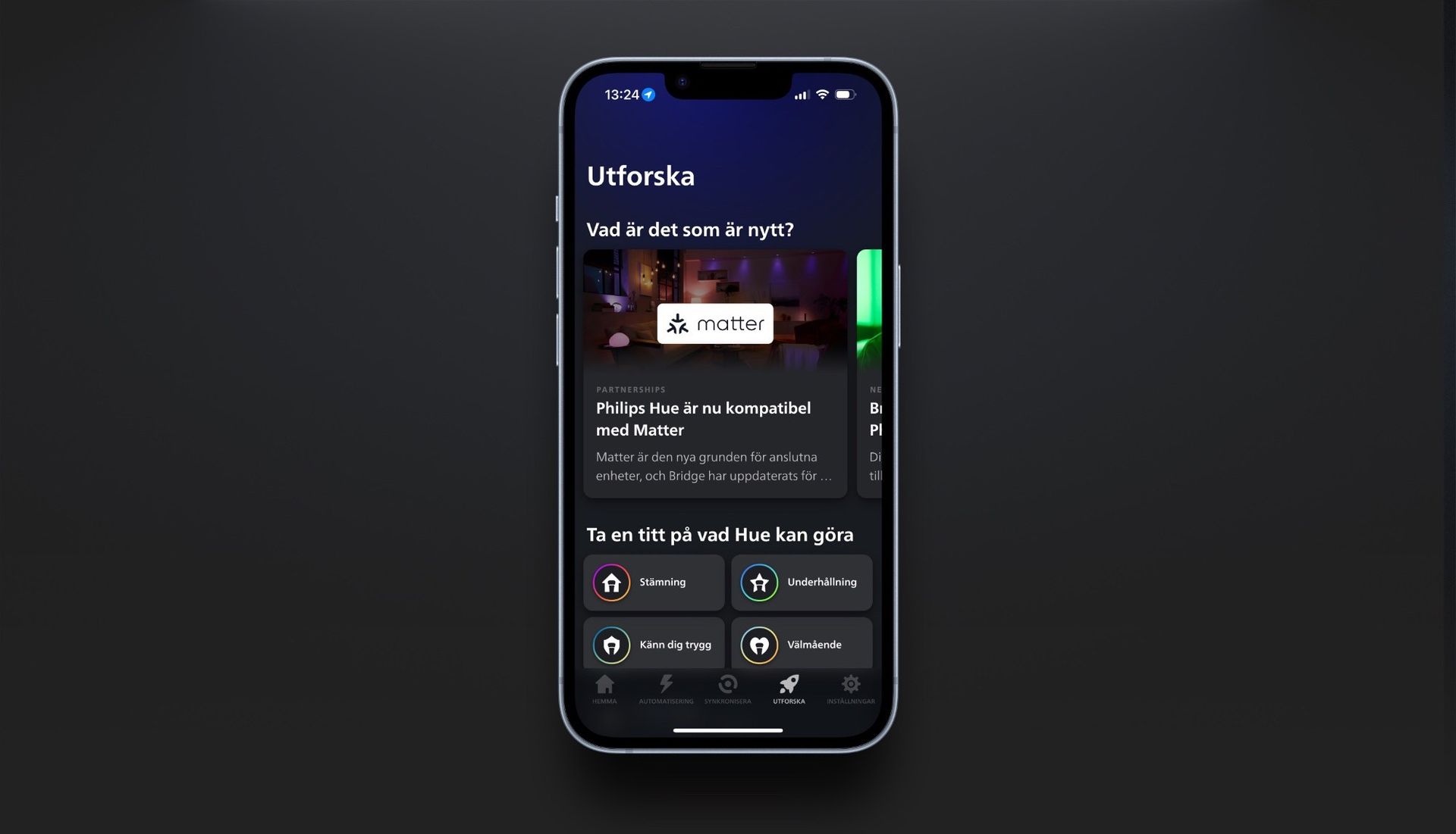 Nu rullar Philips Hue ut sin Matter-uppdatering