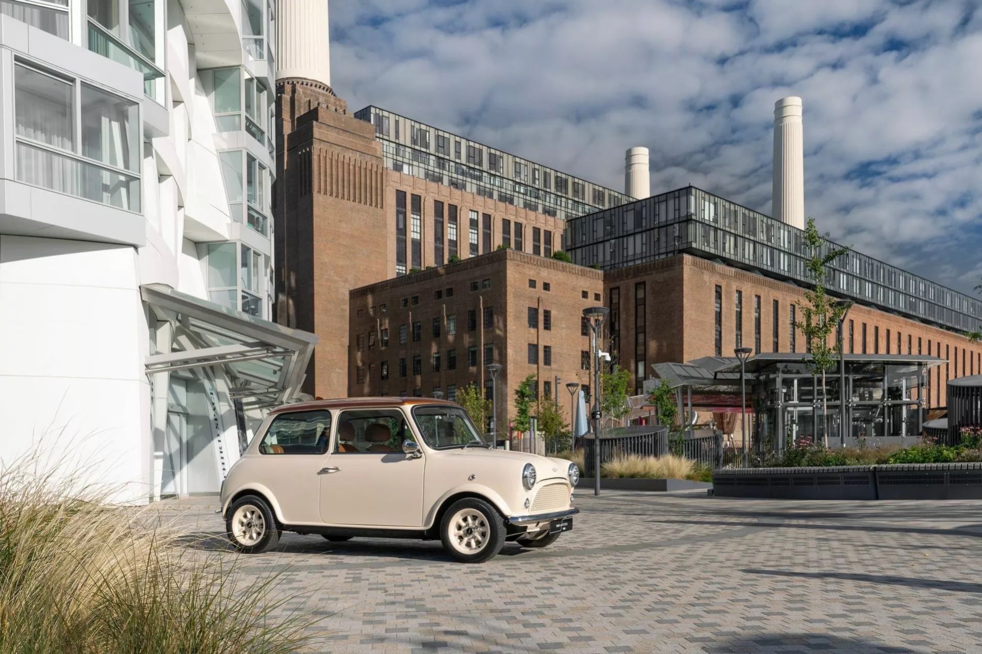 David Brown har byggt en eldriven klassisk Mini