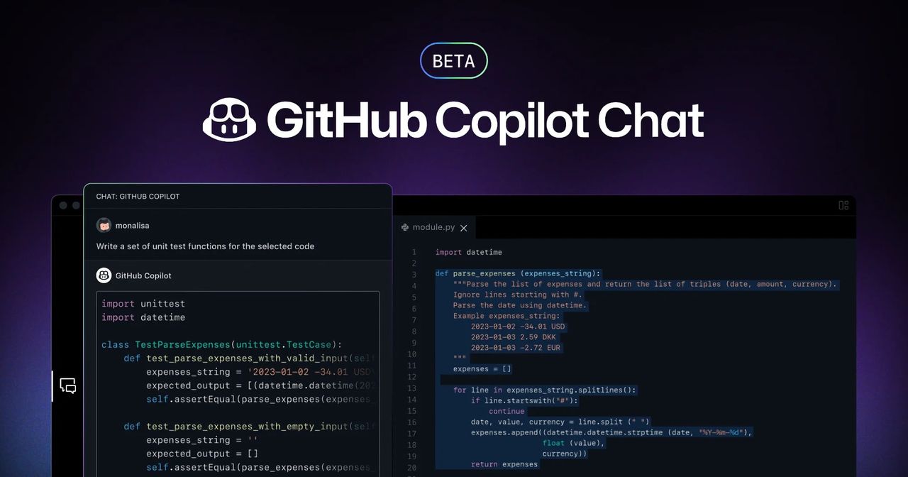 Github släpper AI-drivna chatbotten Copilot Chat