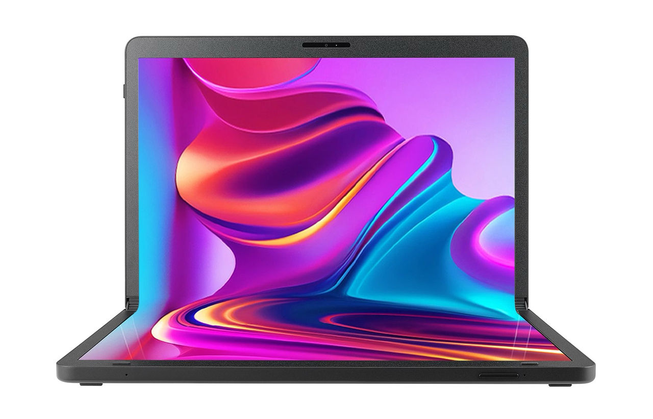 LG presenterar laptop med vikbar skärm