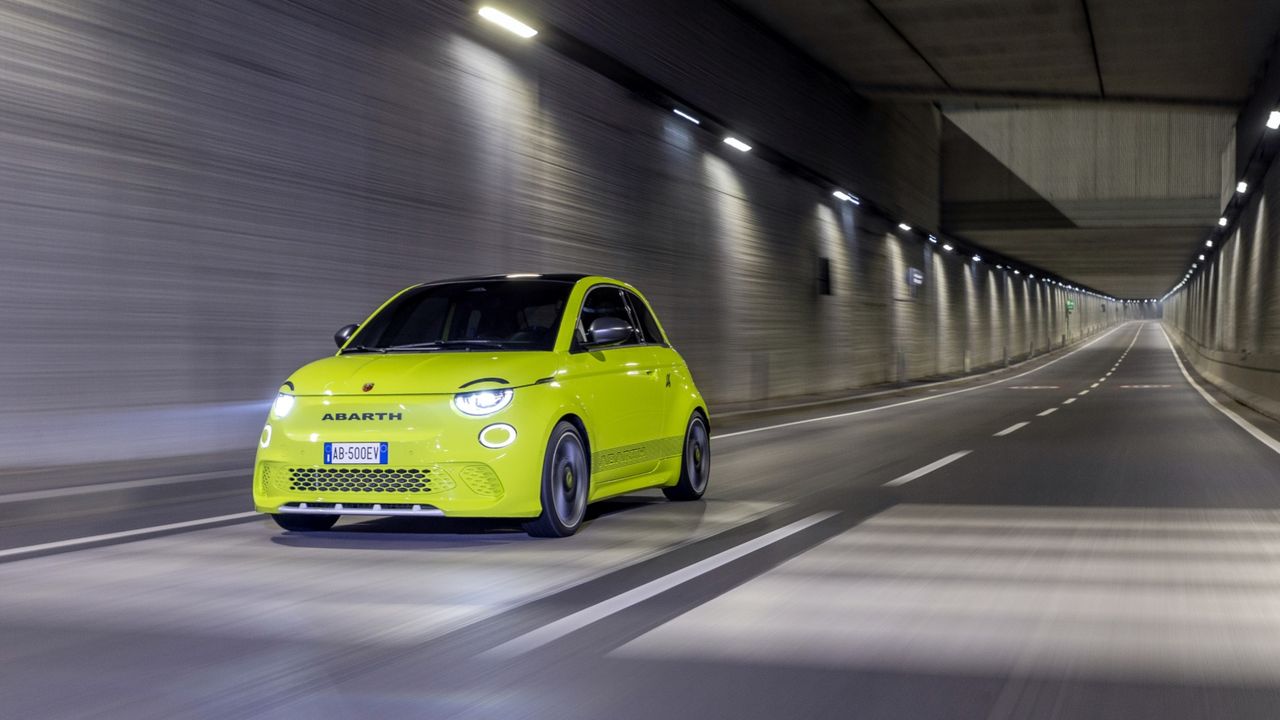 Specialversion av Abarth 500e - Scorpionissima