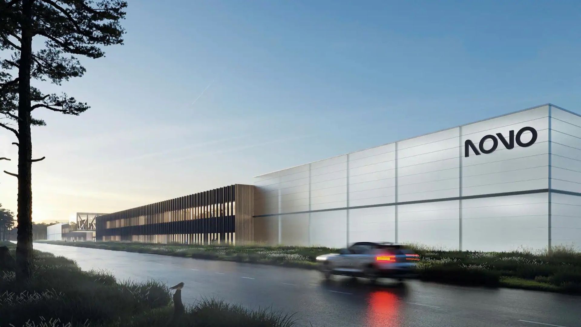 Bygget av Volvo Cars och Northvolts nya batterifabrik igång