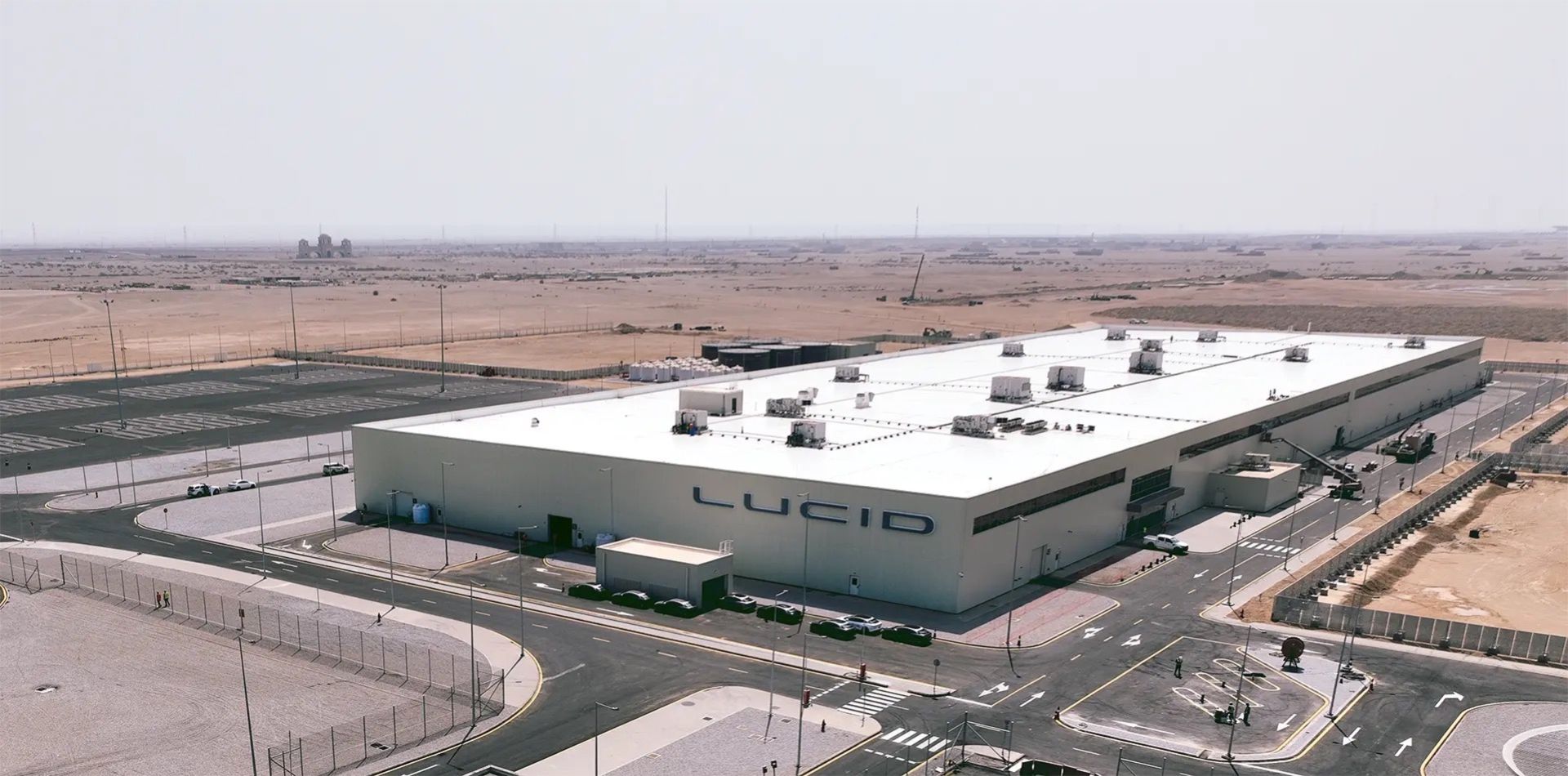 Lucids nya fabrik i Saudiarabien är klar