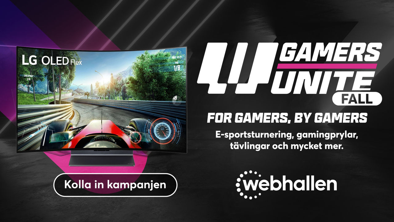 “Flexa” för dina polare med en böjbar gaming-TV