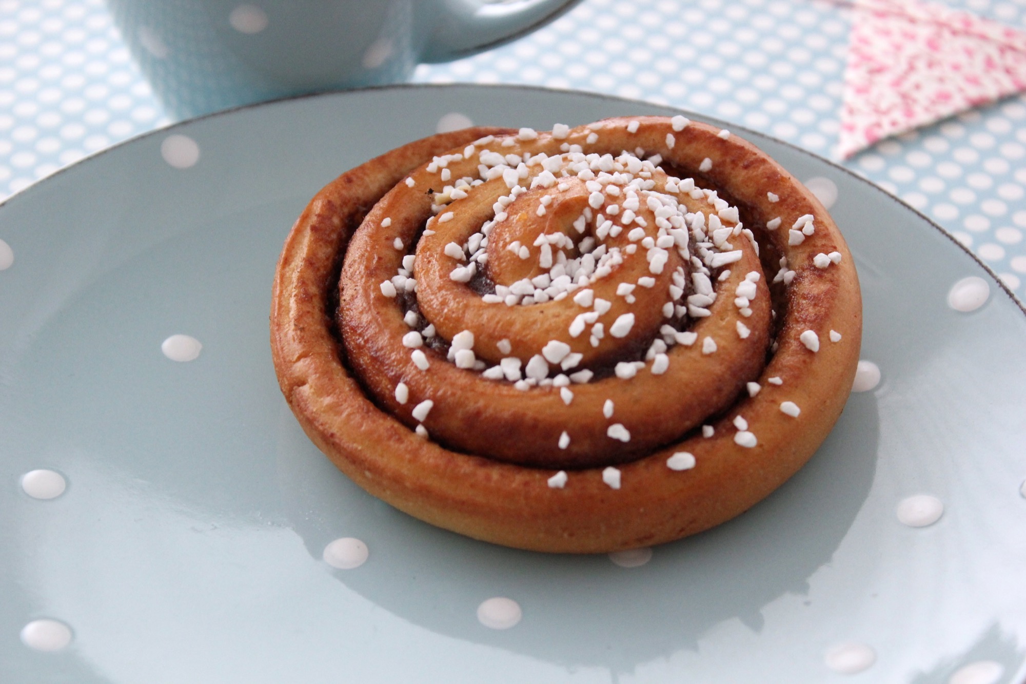 Tut I Luren Idag är Det Kanelbullens Dag Fikadags Tjock Strupen 