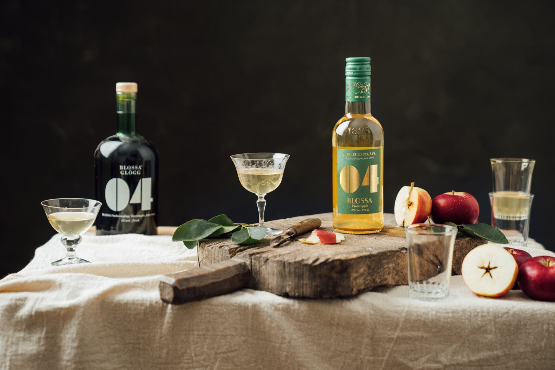 Blossa återlanserar årgångslögg