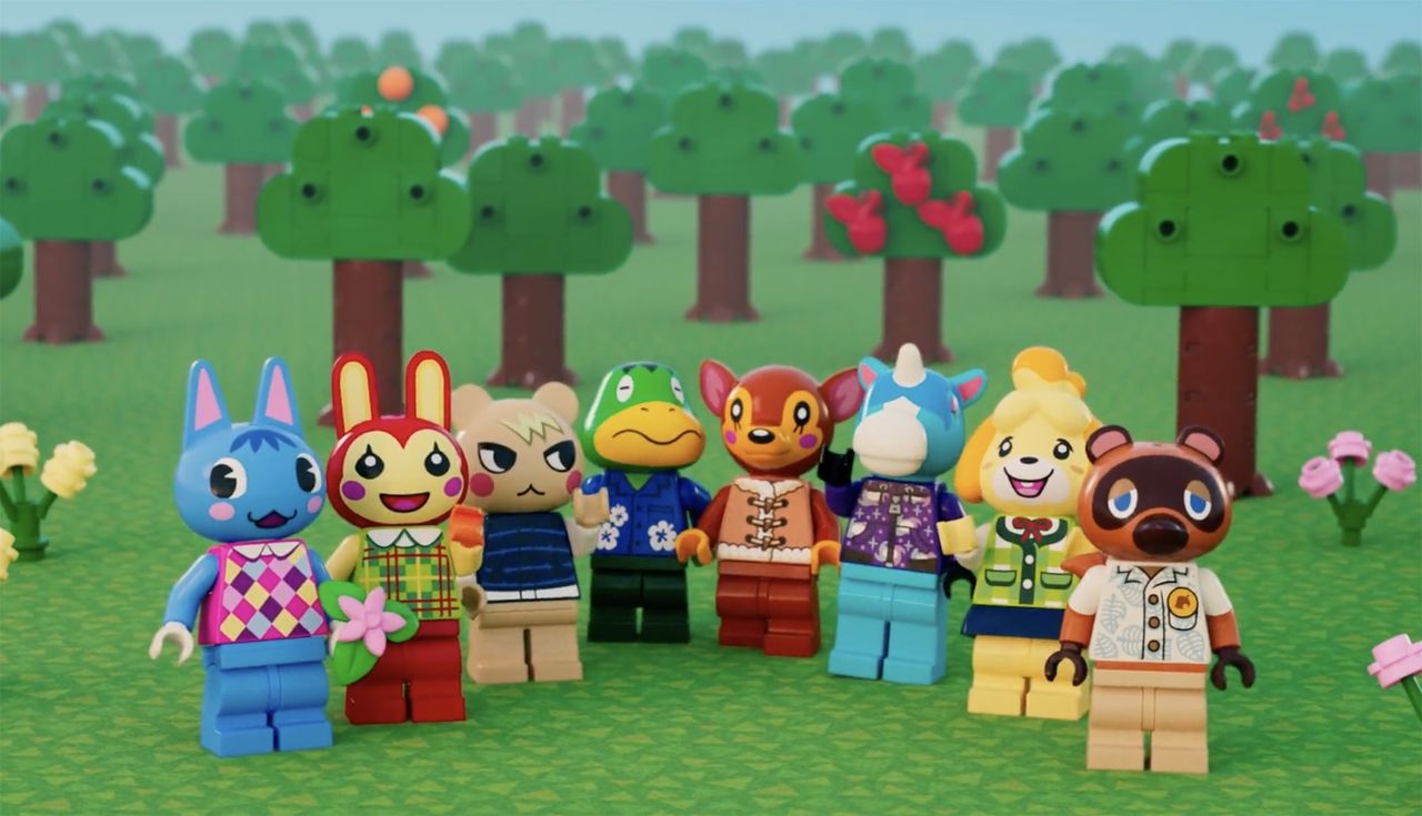 Lego verkar släppa Animal Crossing-byggsatser