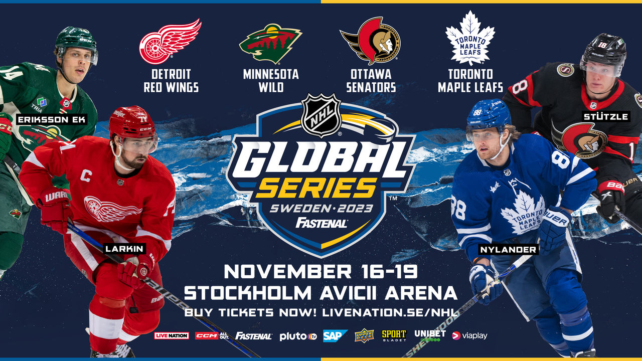 NHL kommer till Stockholm