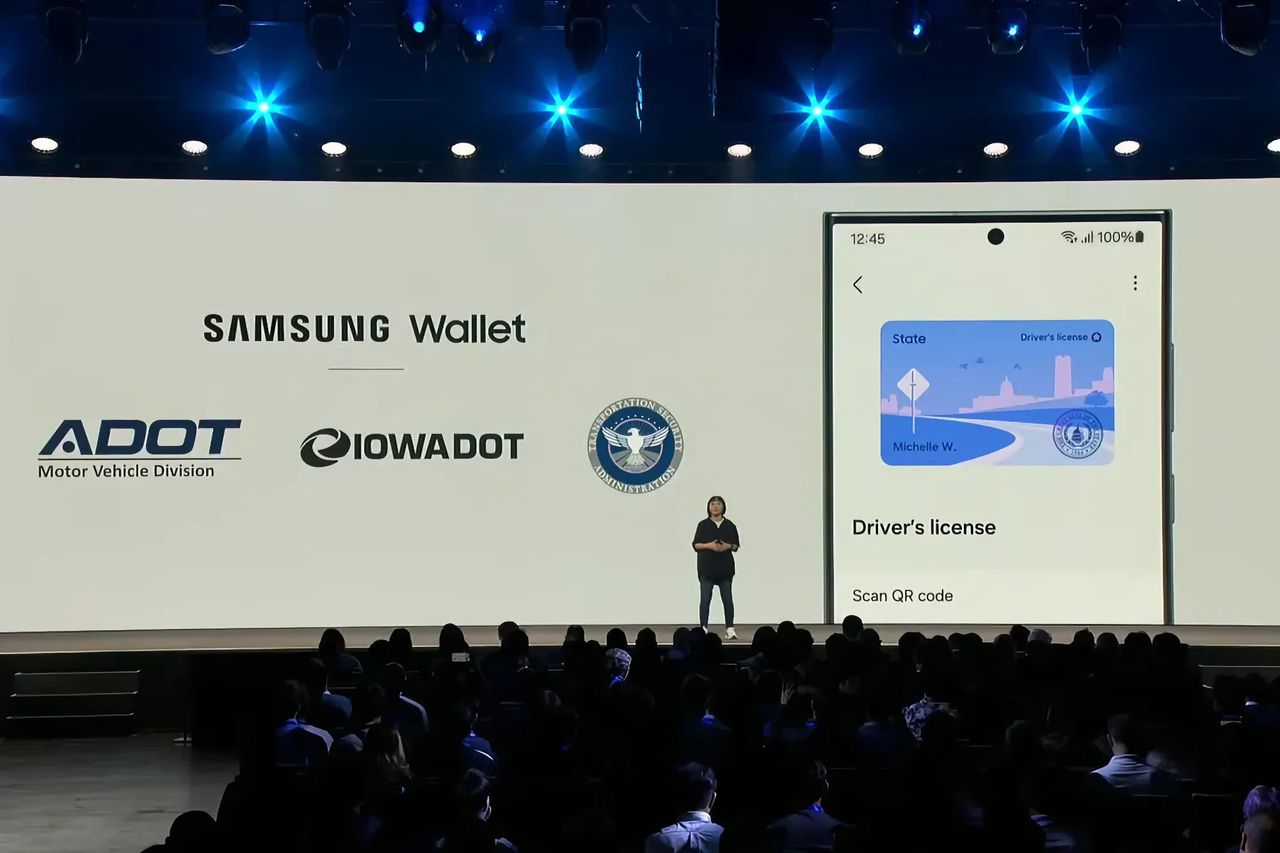Samsung Wallet får stöd för körkort