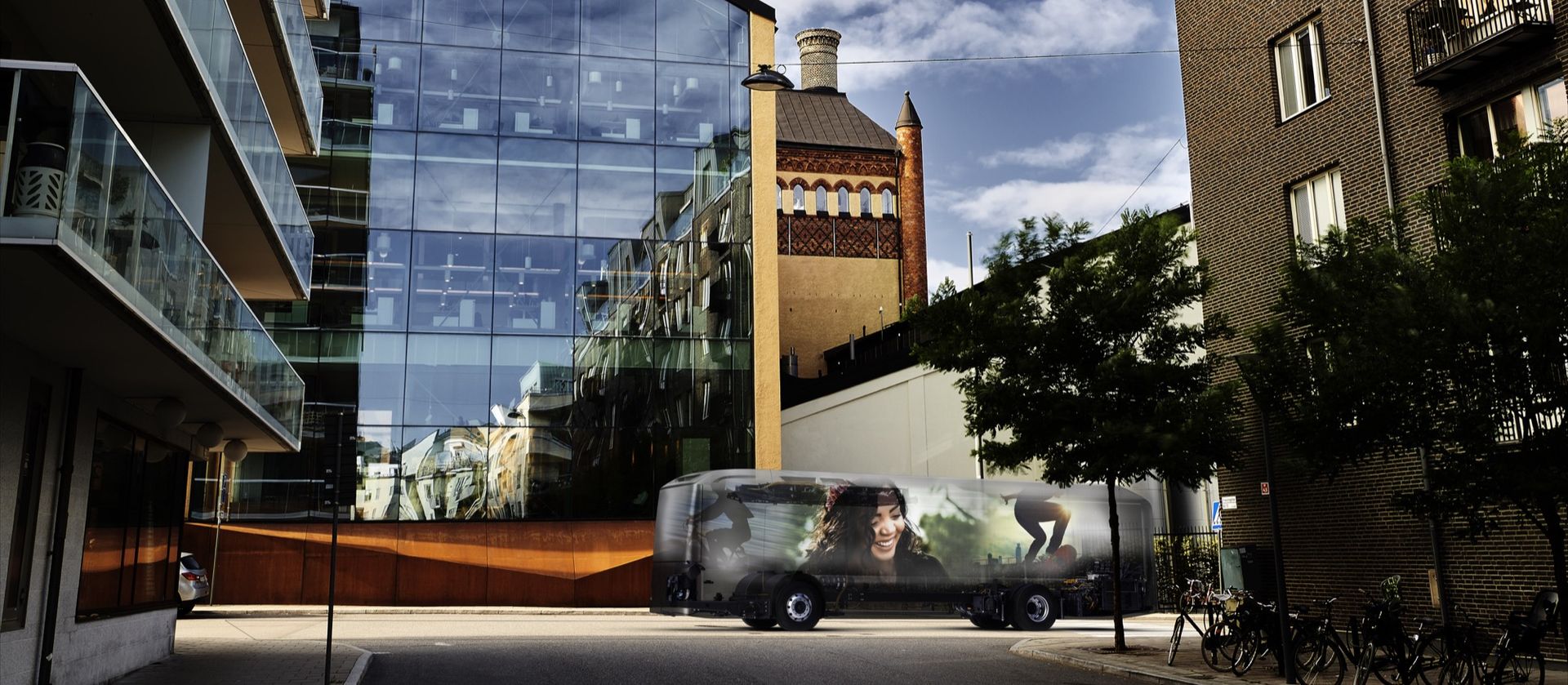 Scania visar upp ny eldriven plattform