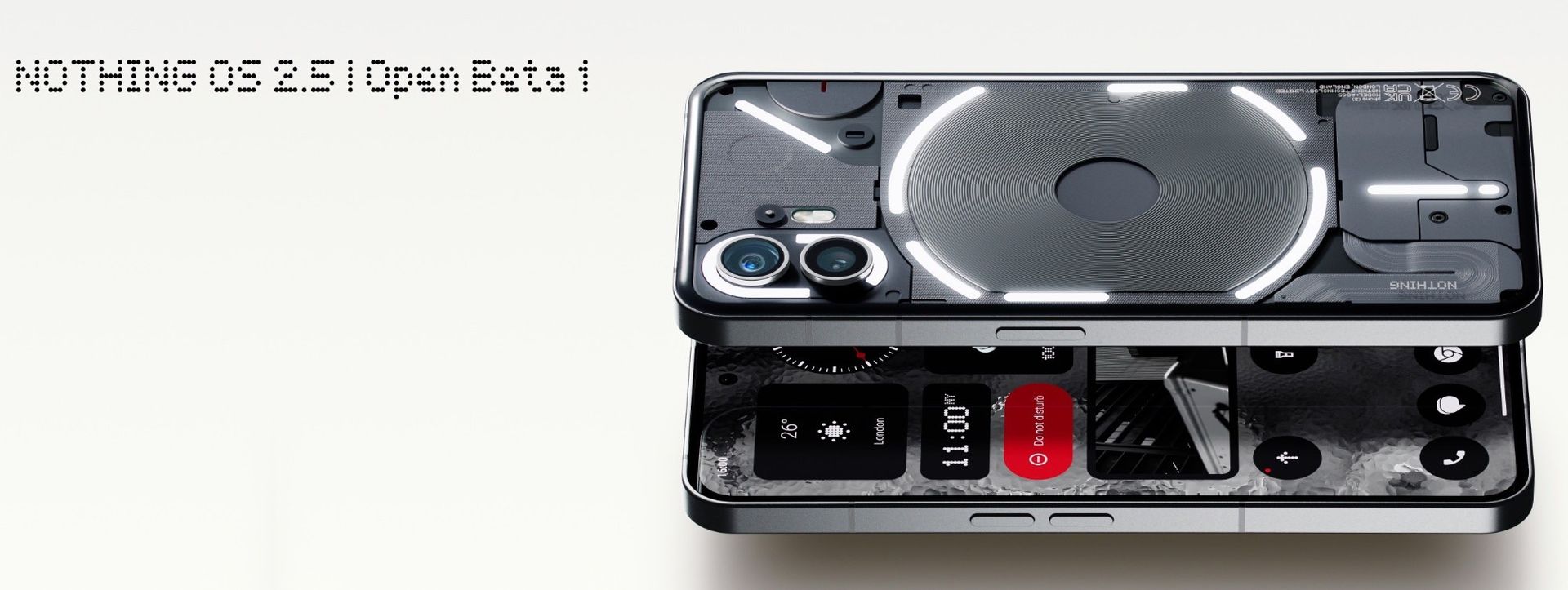 Nothing Phone 2 får öppen beta av Android 14