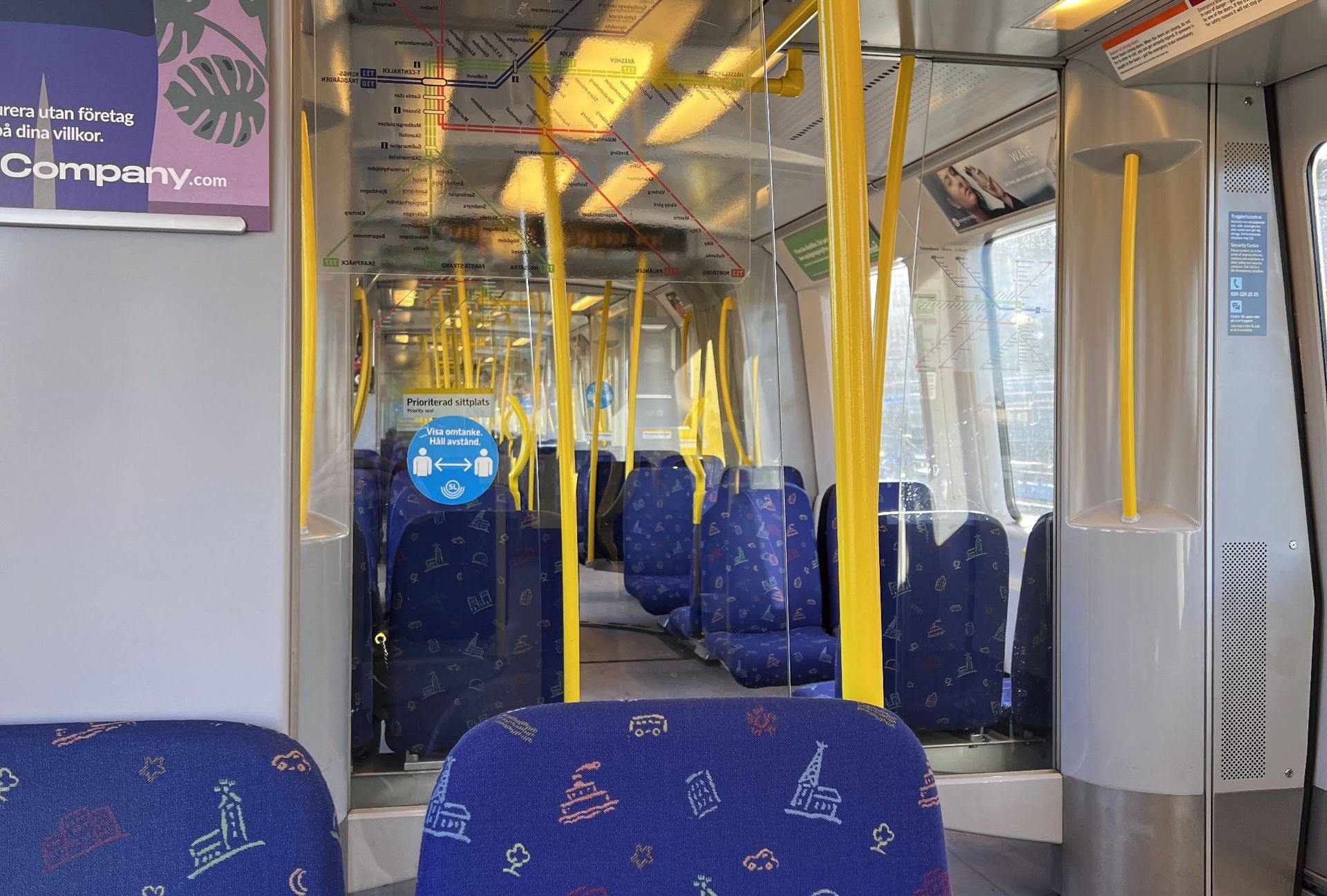 Vägglöss hittade i Stockholms tunnelbana