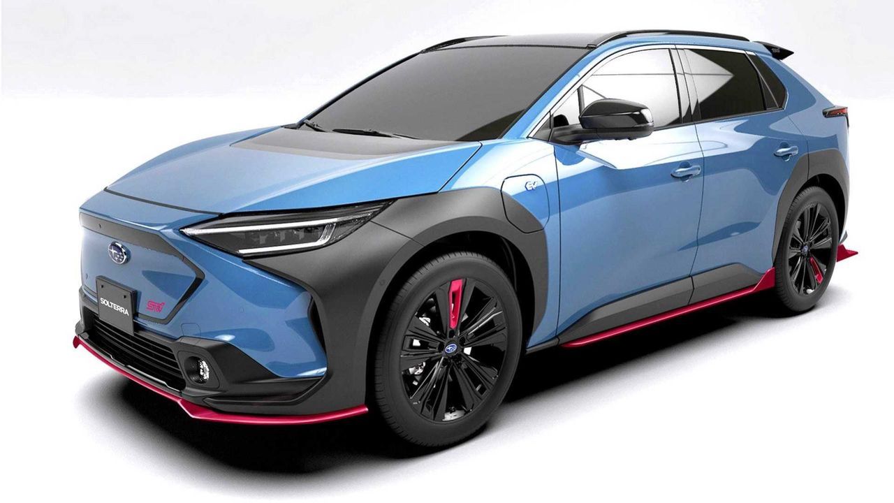 STI-version av Subaru Solterra kommer nästa sommar