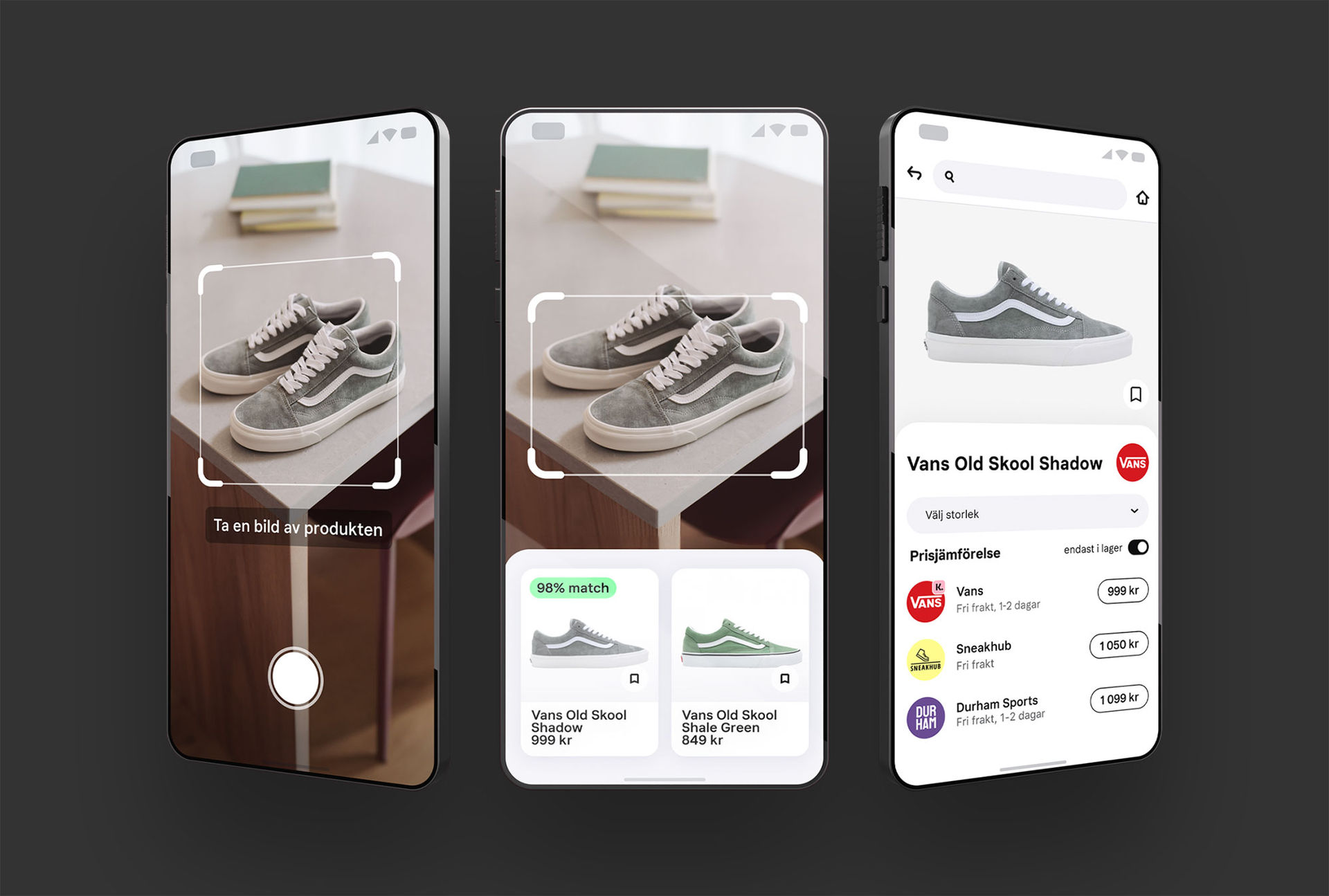 Hitta prisjämförelse i butik med Klarna 