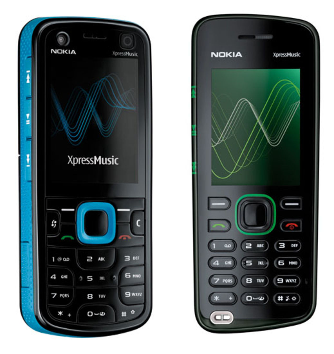 Två nya musikmobiler från Nokia