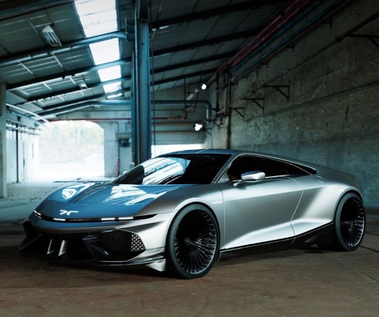 Ny DeLorean-modell baserad på Corvette C8