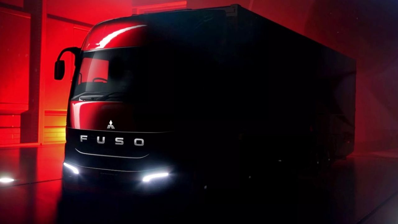 Mitsubishi teasar ny generation av lastbilen Fuso