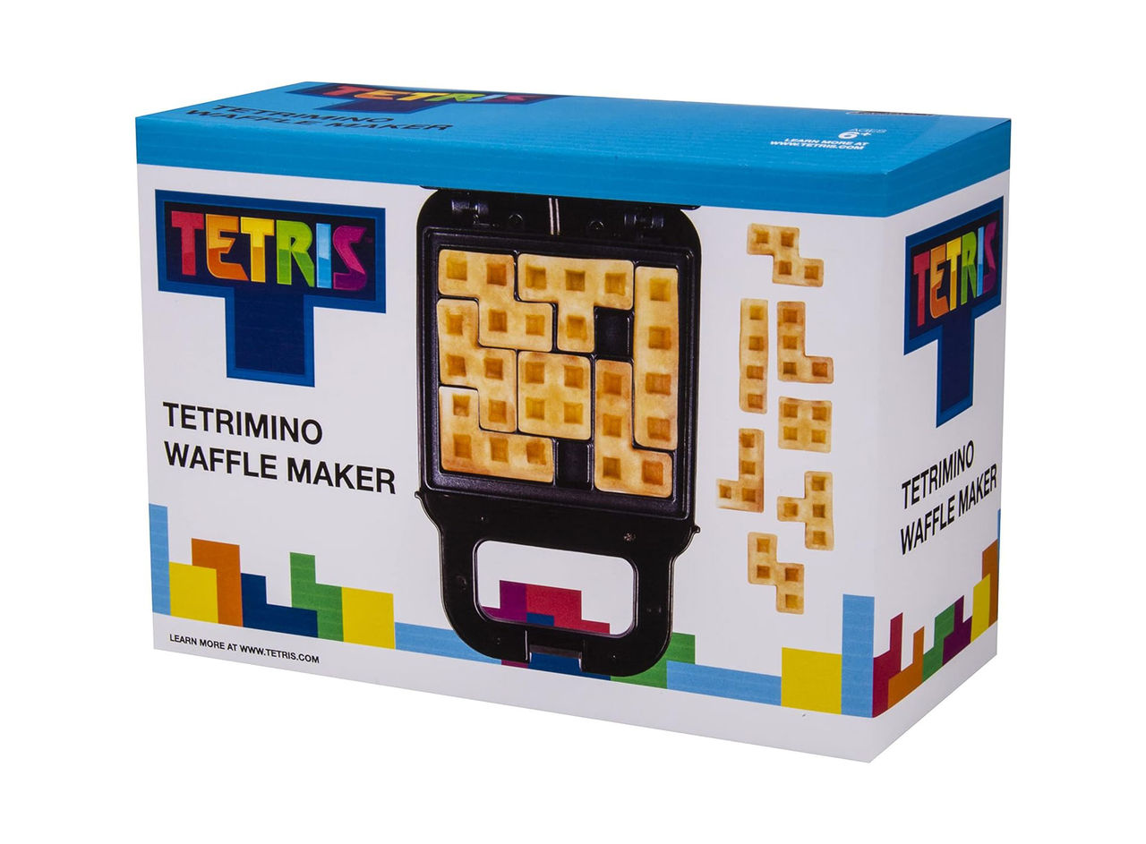 Våfflor som ser ut som Tetris-bitar