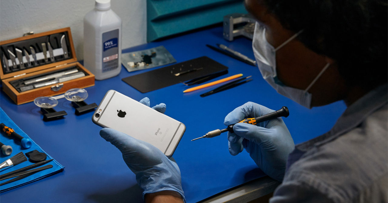 Apple stöttar rätt att reparera-lagstiftning i USA
