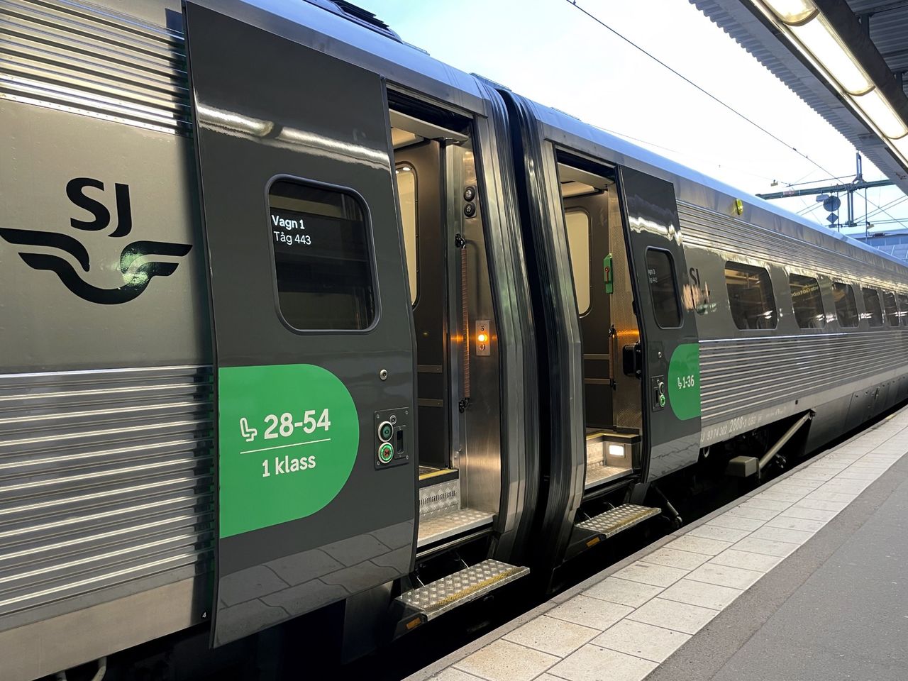 Stor påverkan på tågtrafiken mellan Stockholm och Göteborg