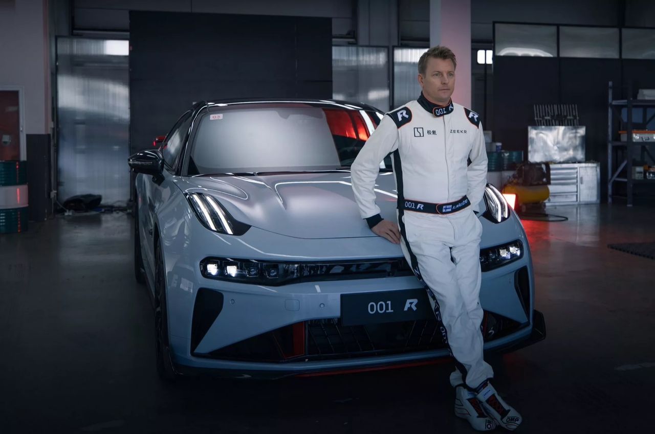 Kimi Räikkönen börjar jobba för Zeekr