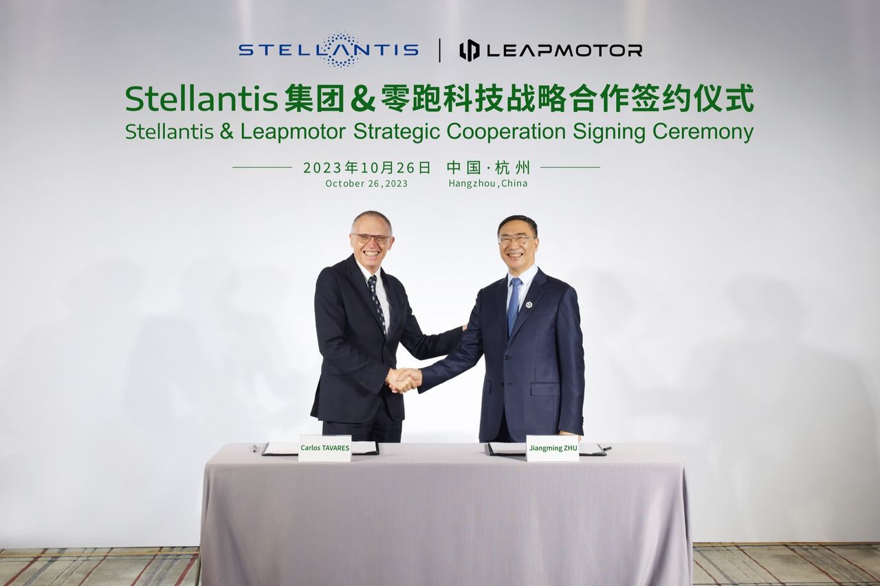 Stellantis köper in sig i kinesiska elbilsföretaget Leapmotor