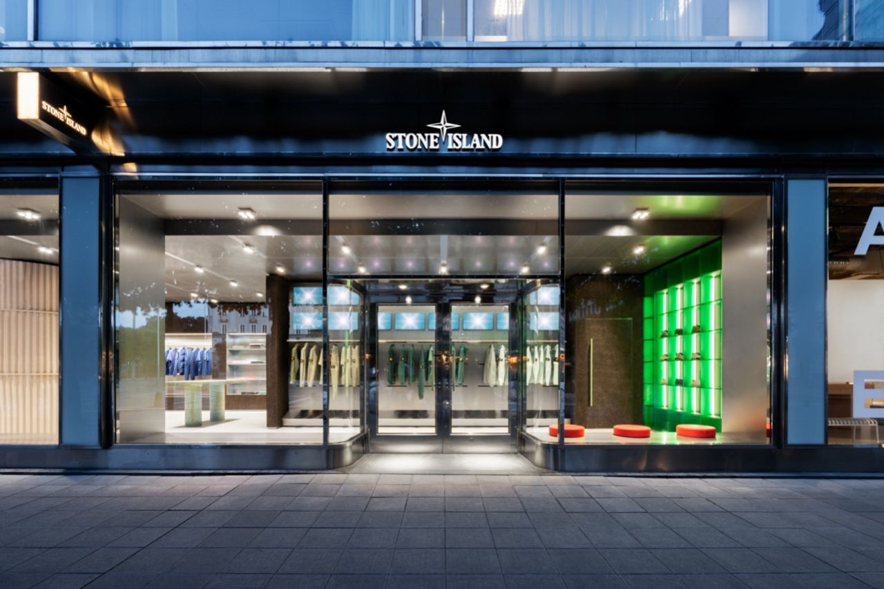 Stone Island öppnar flaggskeppsbutik