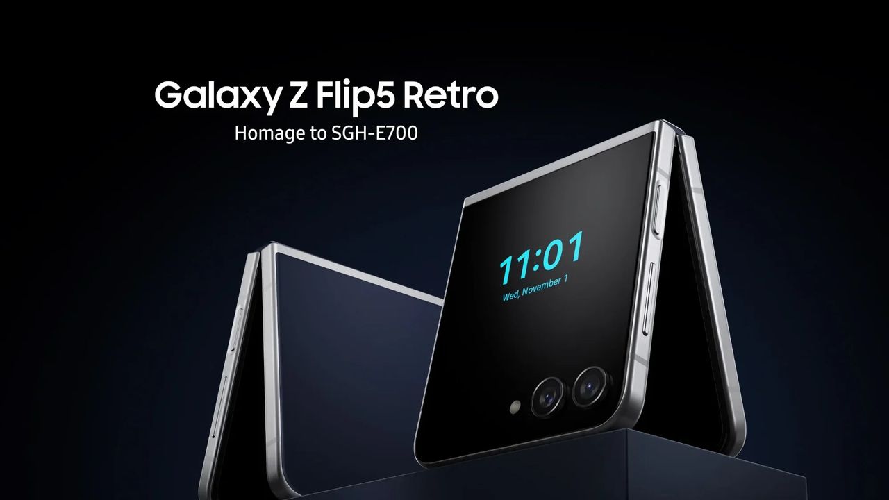 Samsung visar upp Galaxy Z Flip 5 Retro