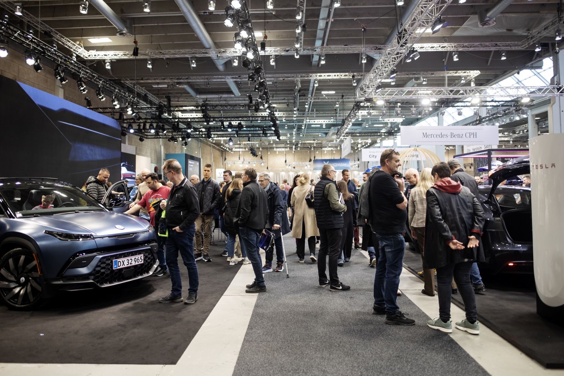 Publikrekord på elbilsmässa i Köpenhamn