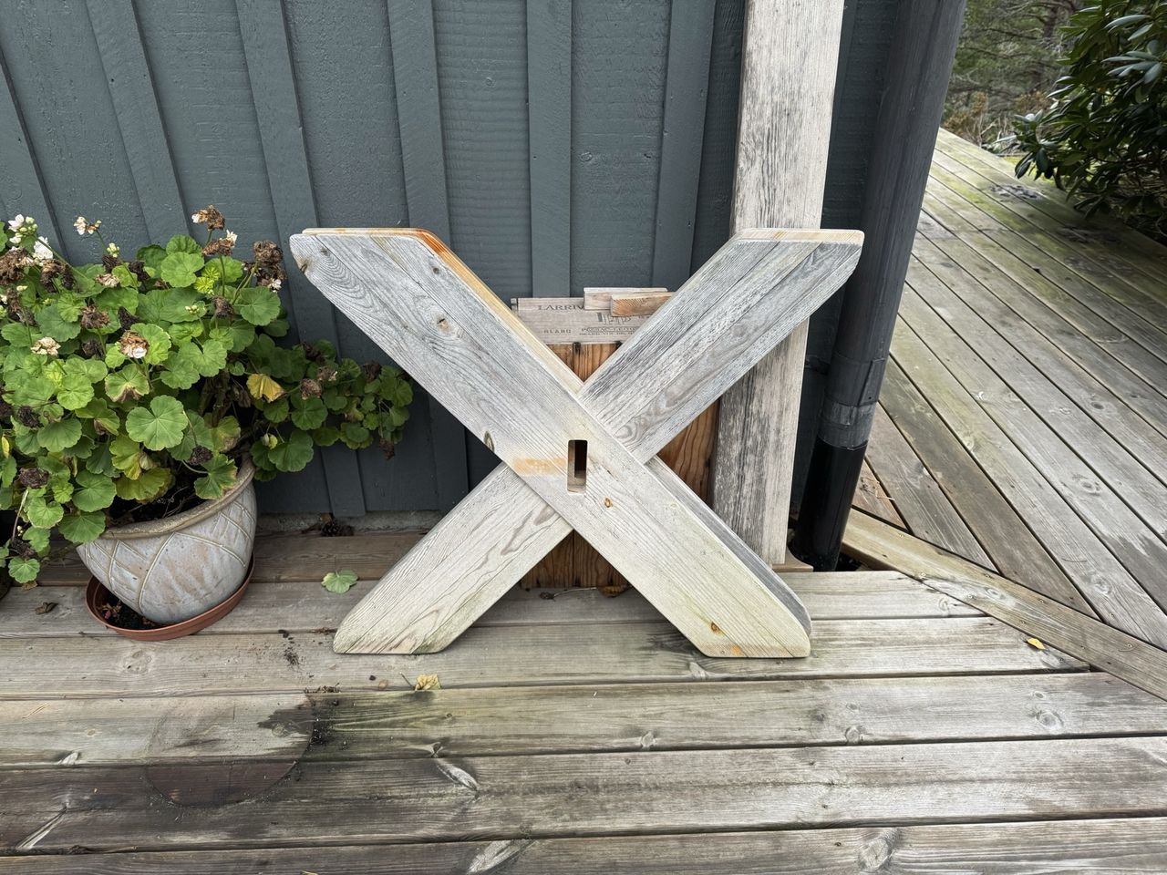 X värde halverat på ett år