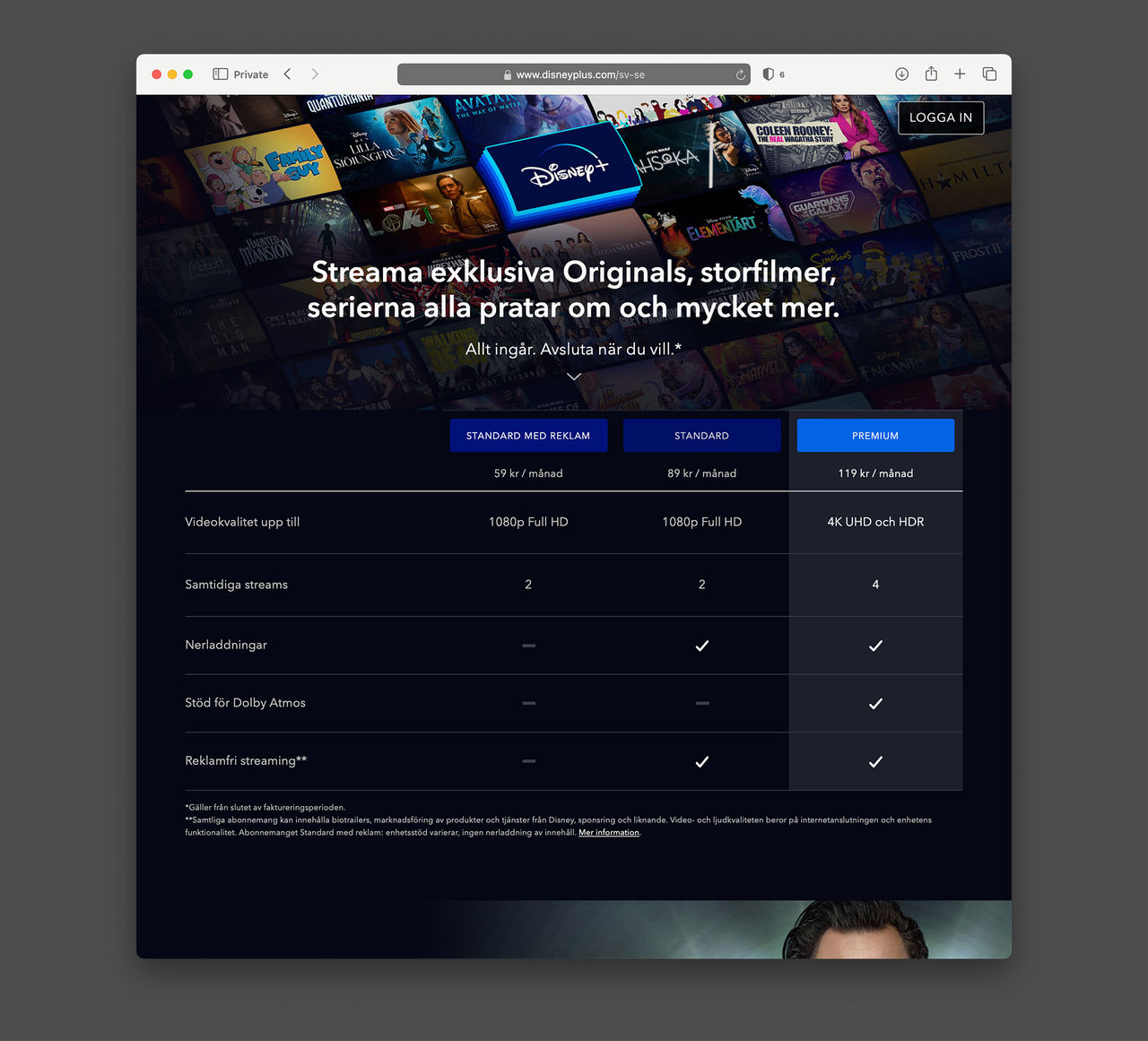 Disney+ börjar med reklam