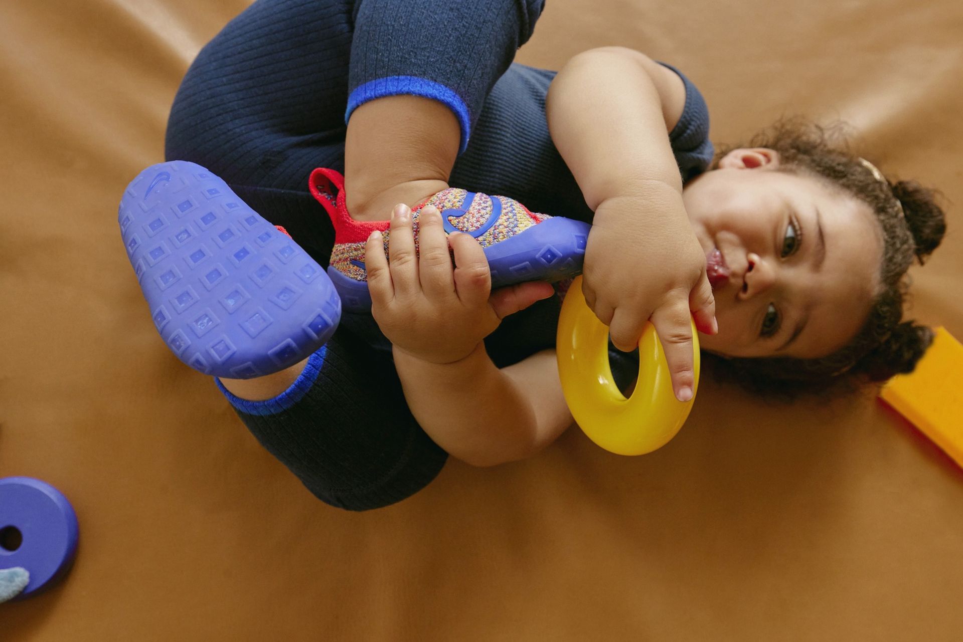 Nike visar sko för bäbisar