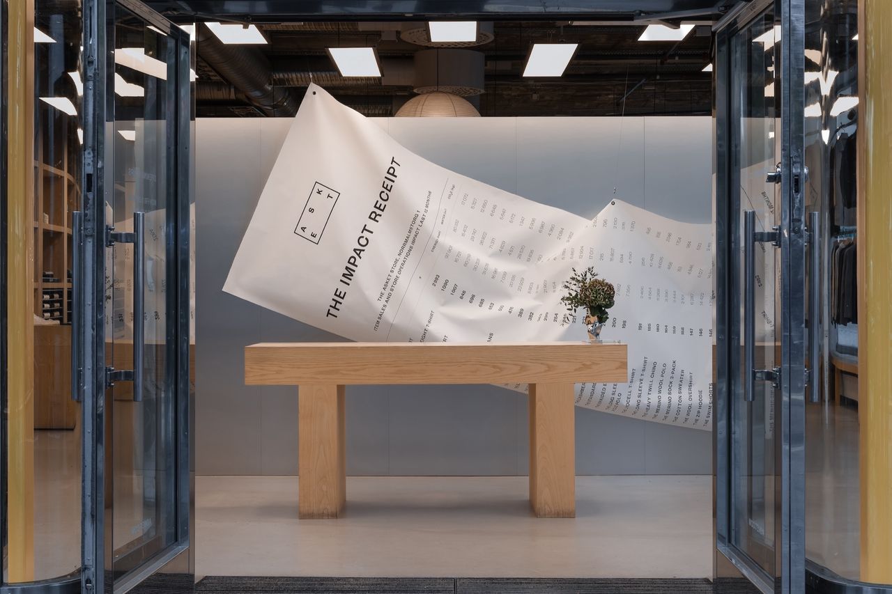 Asket börjar med klimatavtryckskvitto