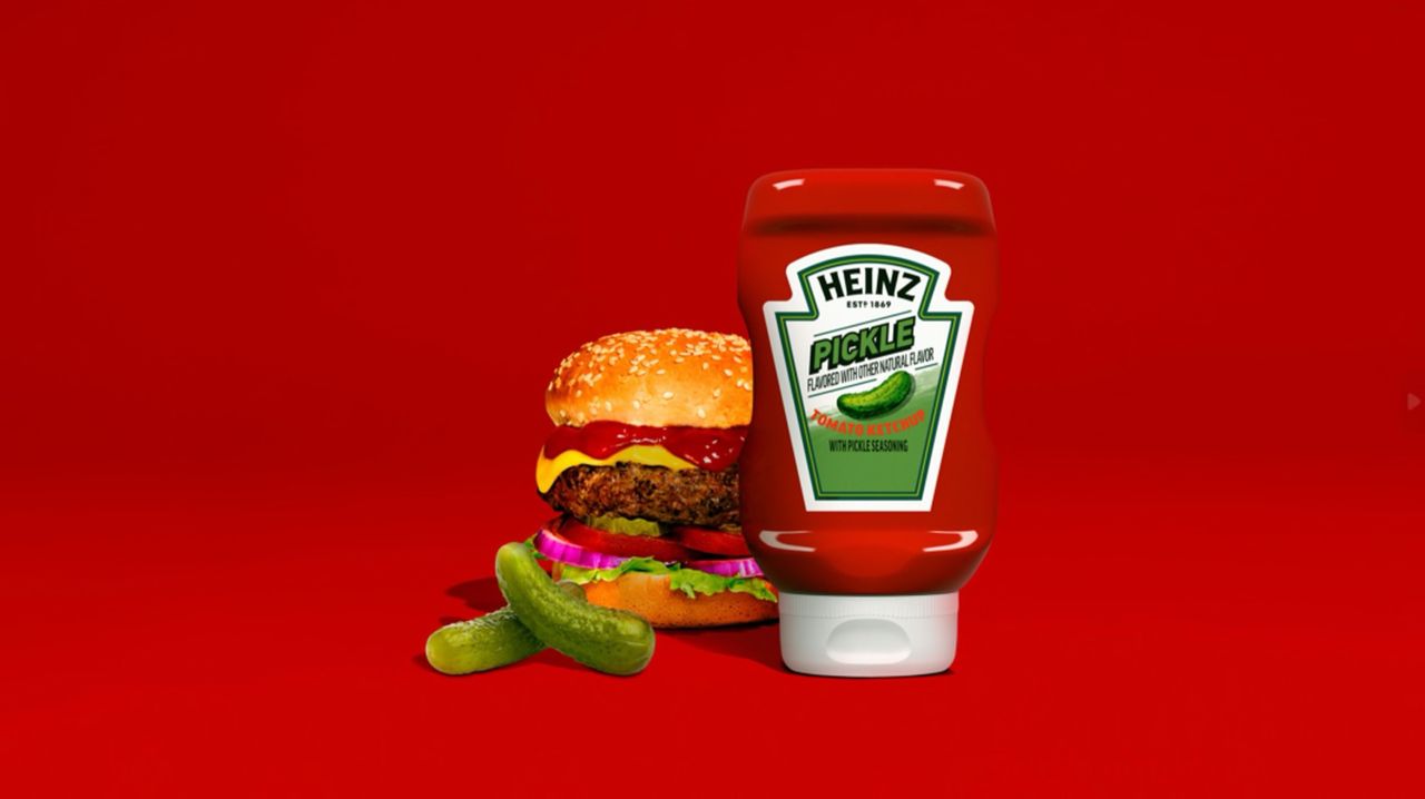 Heinz lanserar ketchup med pickle-smak