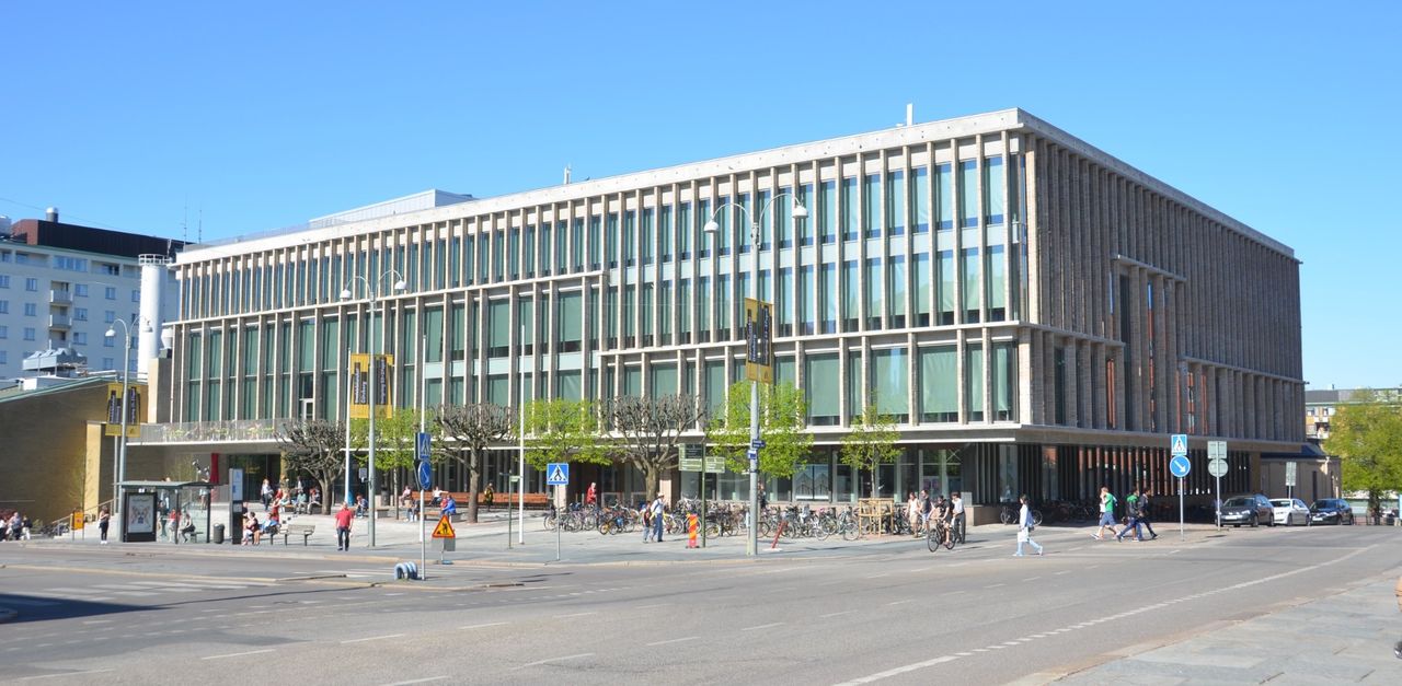 Göteborg stadsbibliotek stod olåst