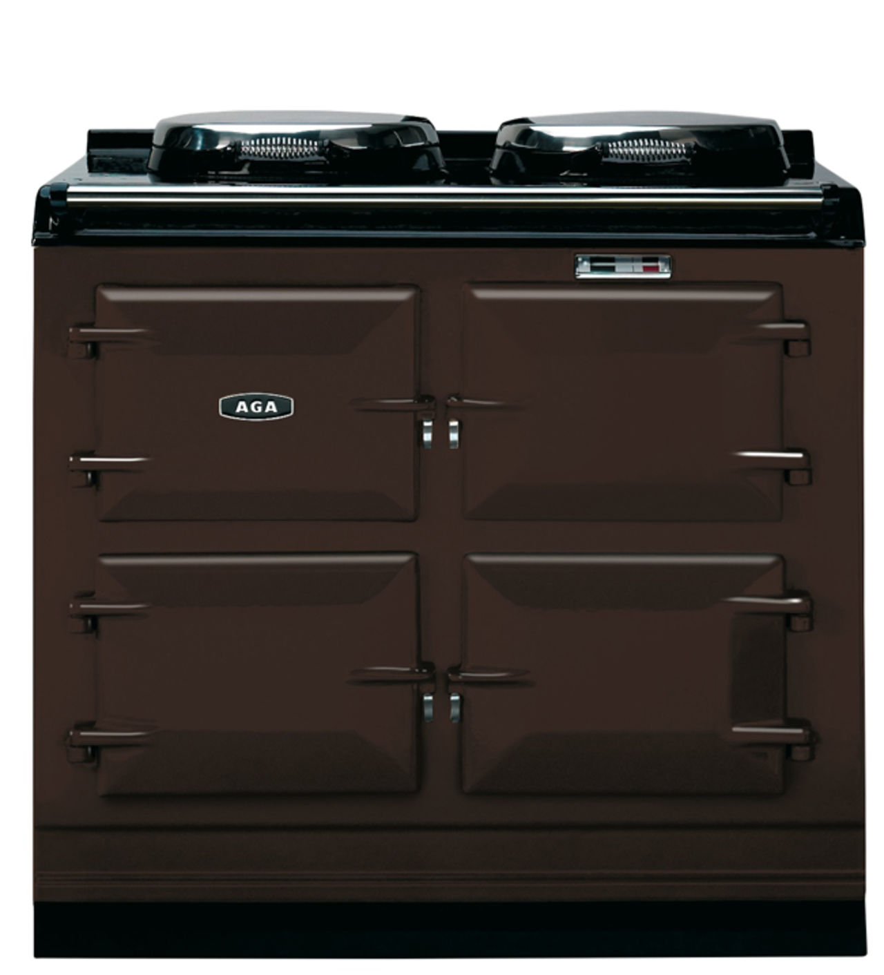 Chokladbrunt - nya färgen på spisen