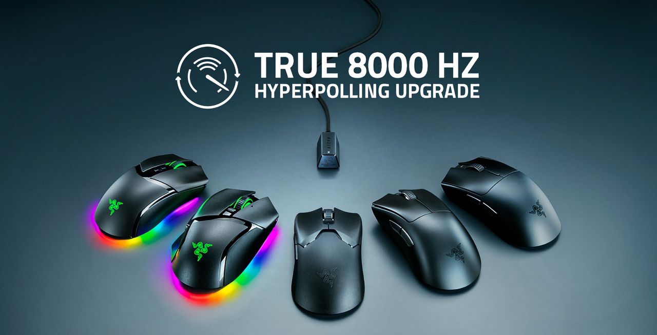Razer släpper mjukvaruuppdatering till sina möss