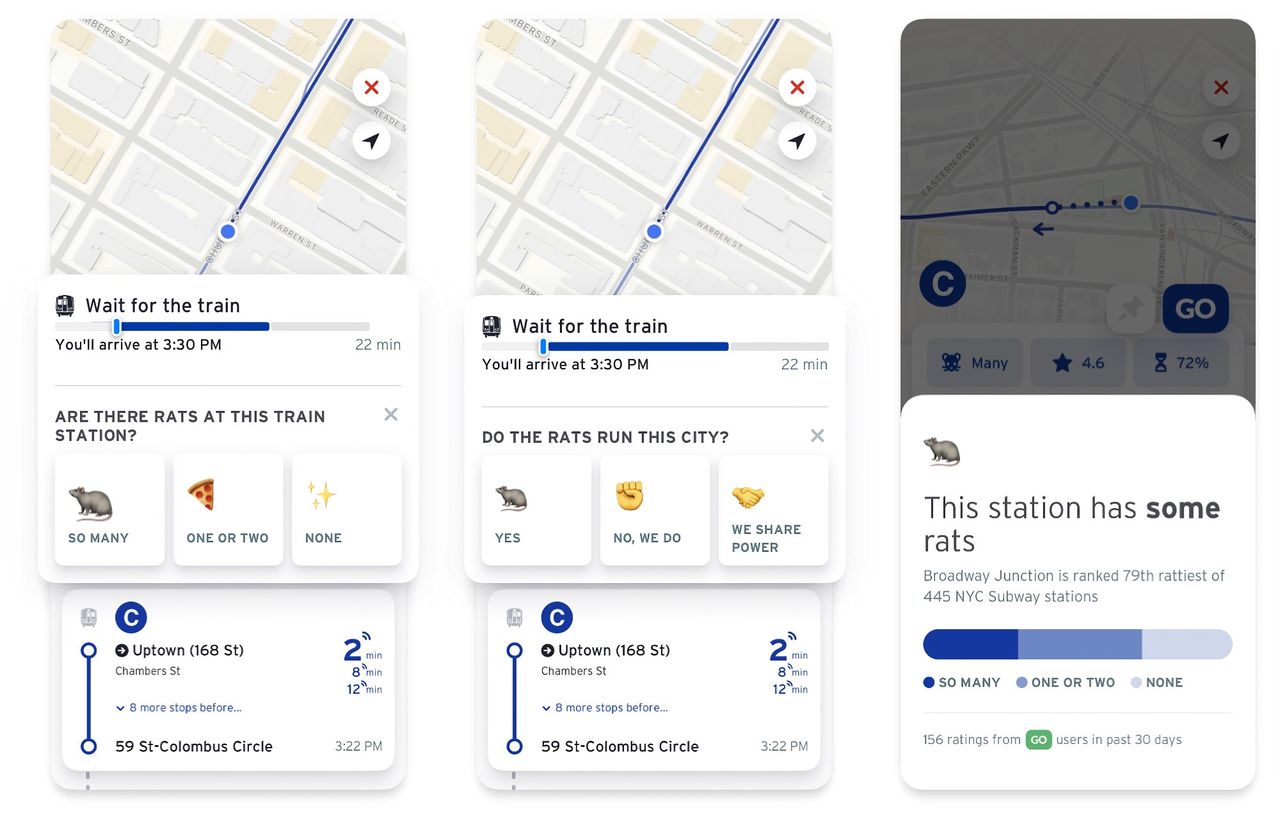 App håller koll på råttor i New Yorks tunnelbana