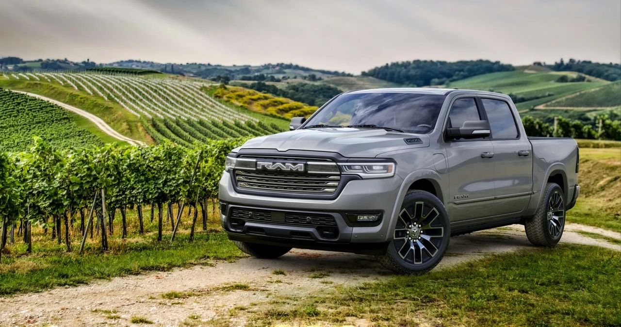 Rams nya eldrivna pickup har V6:a som räckviddsförlängare
