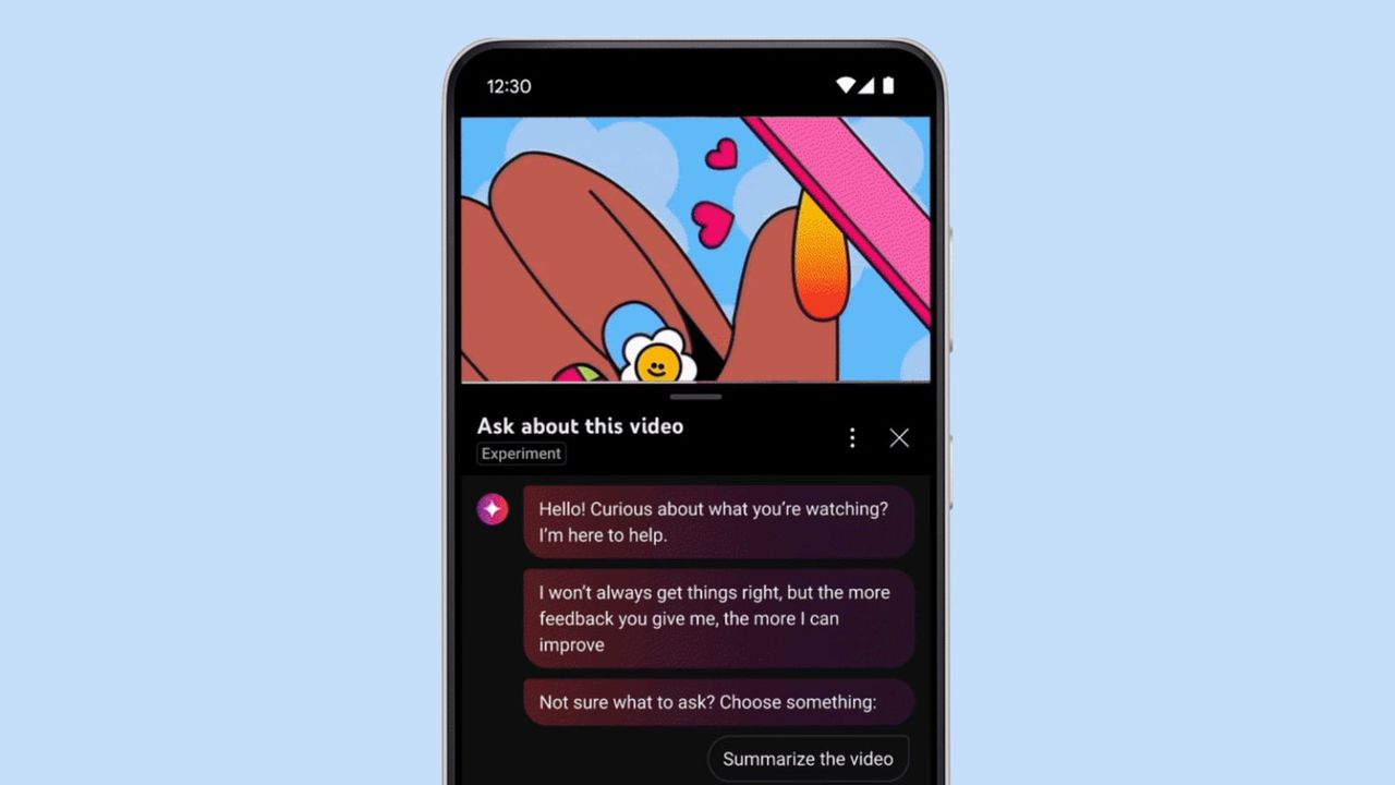 YouTube testar funktioner med generativ AI