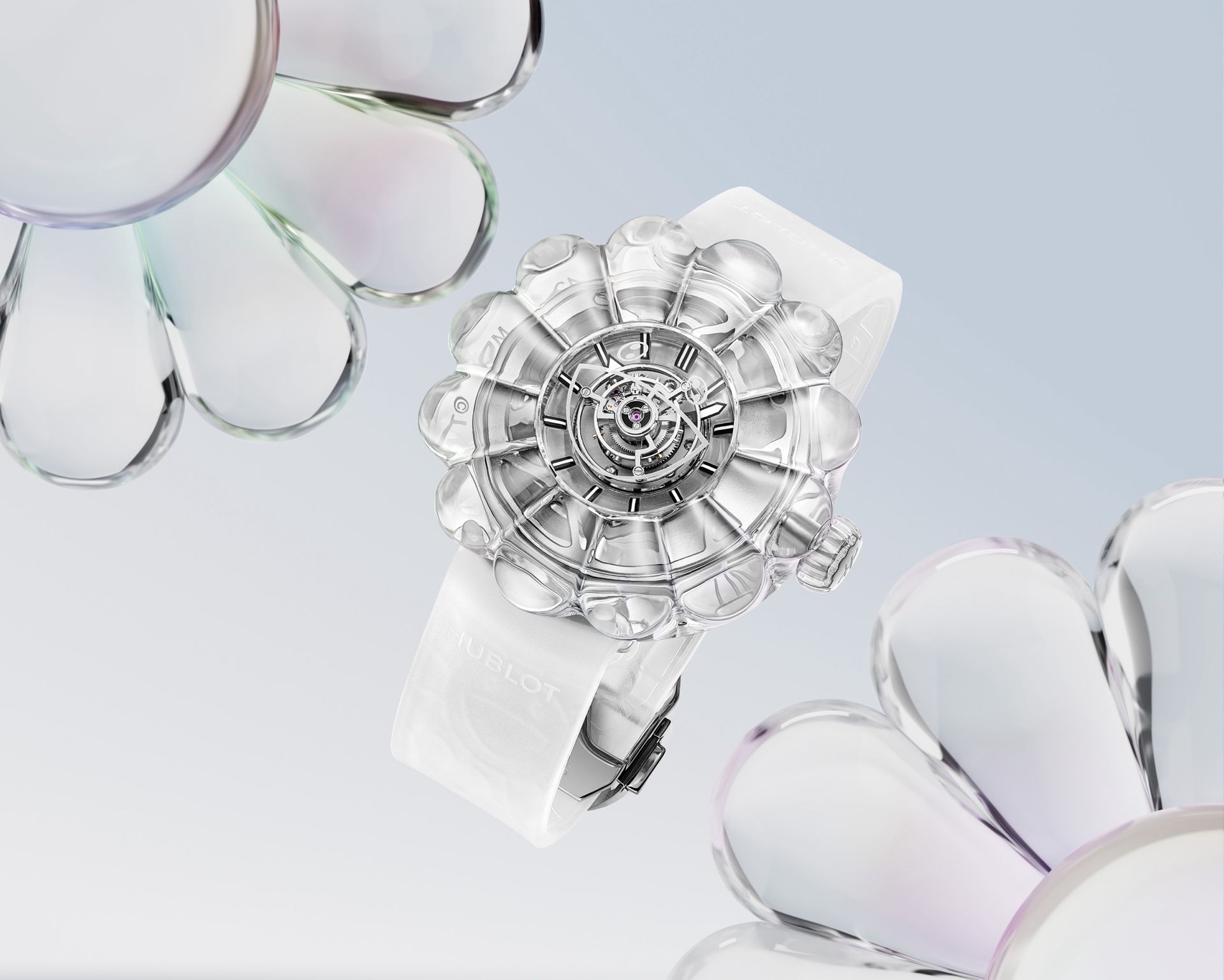 Hublot gör klocka som en blomma