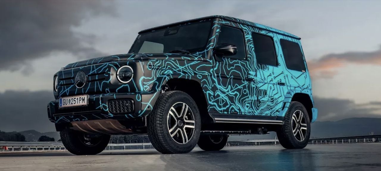 Nya bilder på eldrivna Mercedes G-Klass