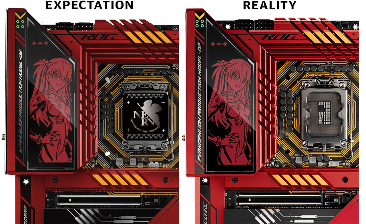 Asus säljer moderkort med felstavning