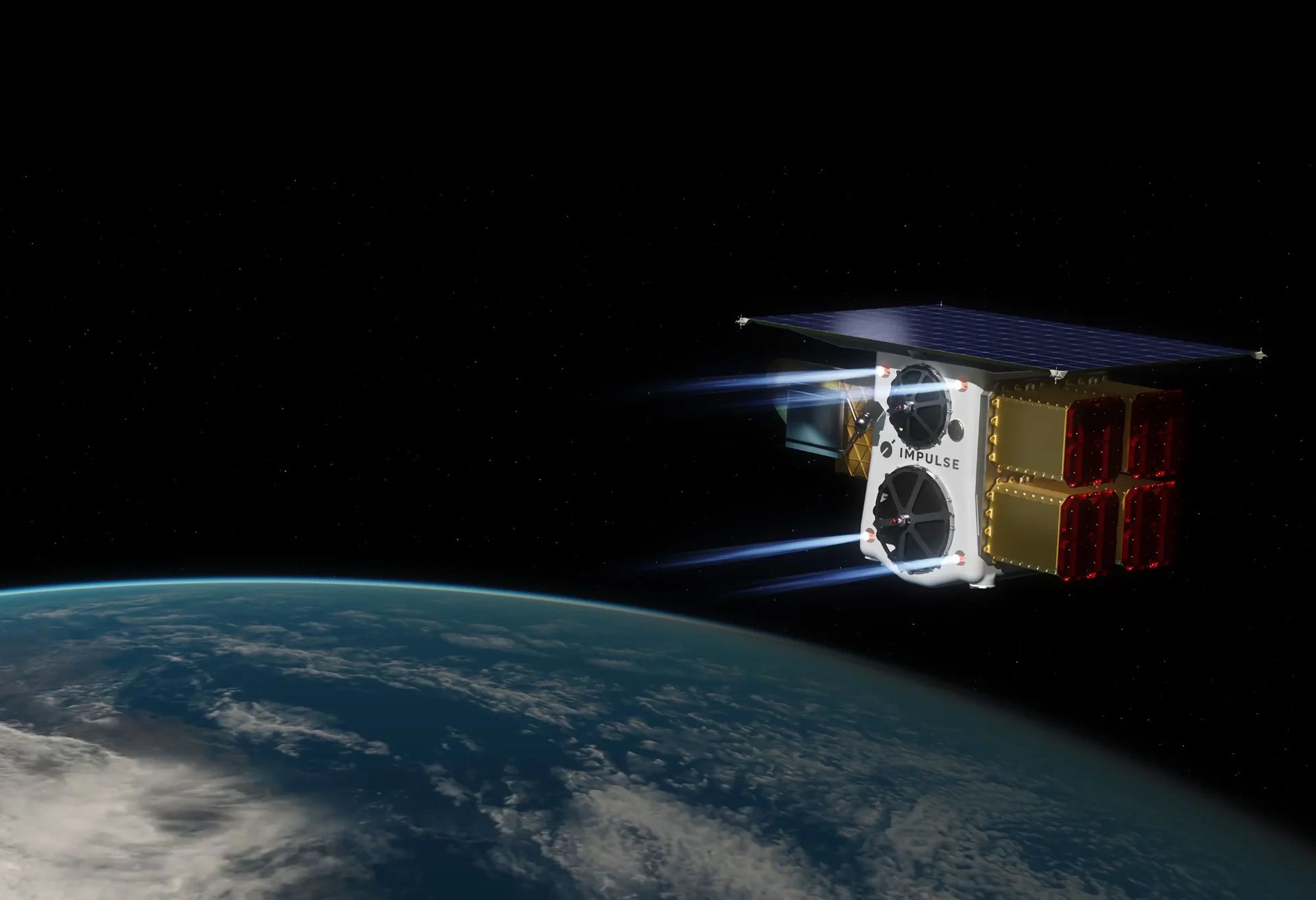 Impulse Space skickar satellit med motor till rymden